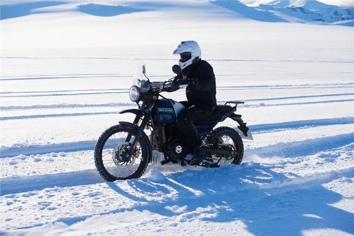 Royal Enfield successfully completes journey to the South Pole